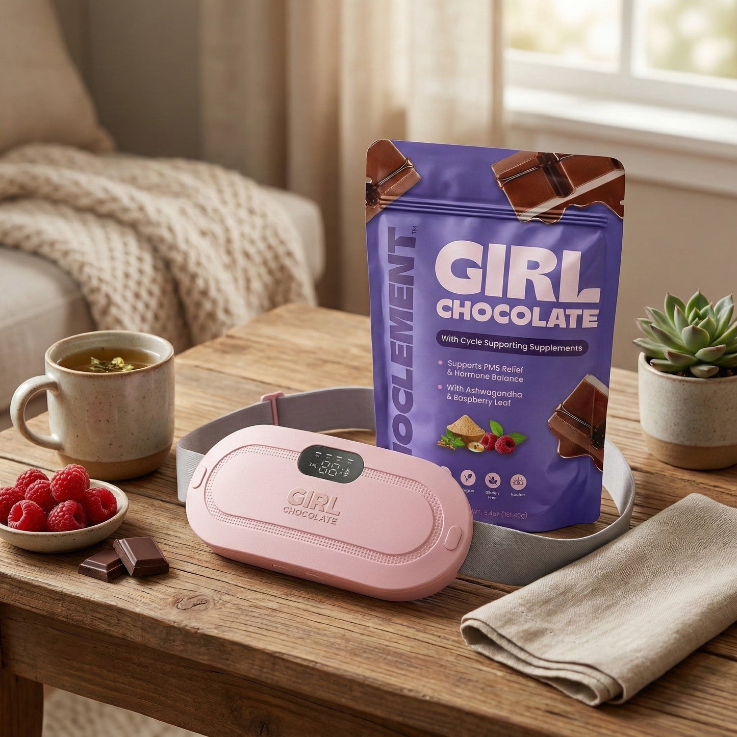The Period Relief Kit Girl Chocolate