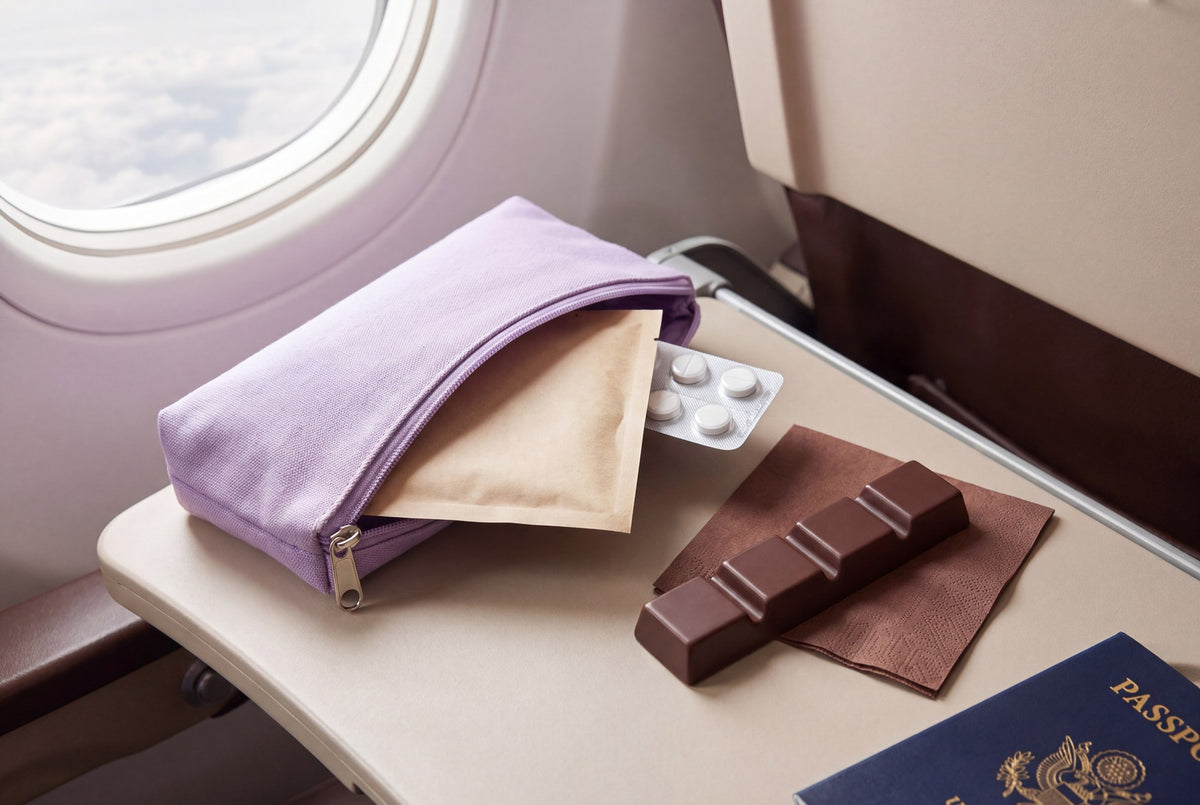 Period hacks for travel days: pack, fly, cope